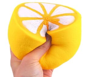 SQUISHY žaislas- citrina