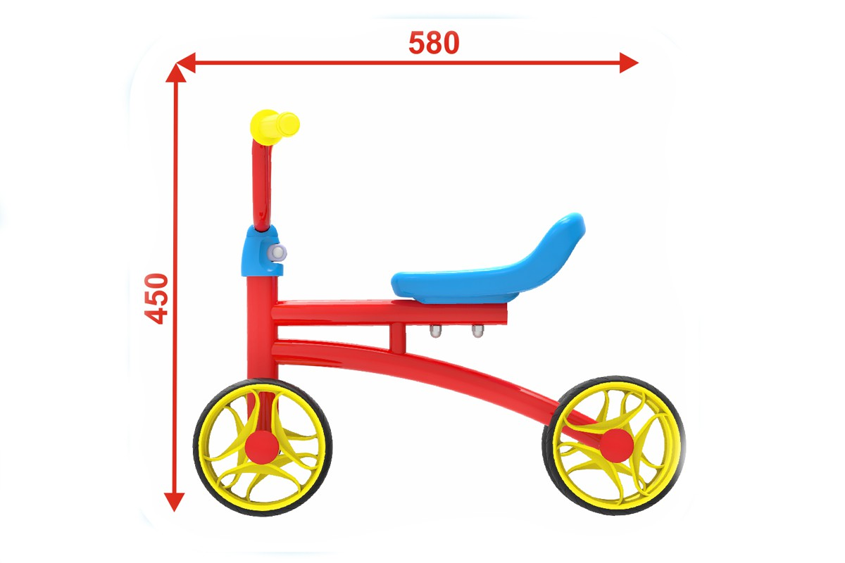 Technok paspiriamas motocikliukas