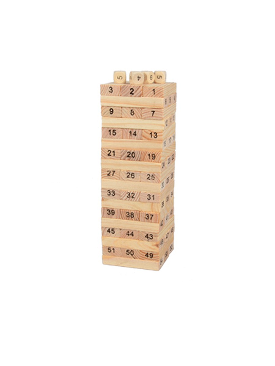 Jenga žaidimas