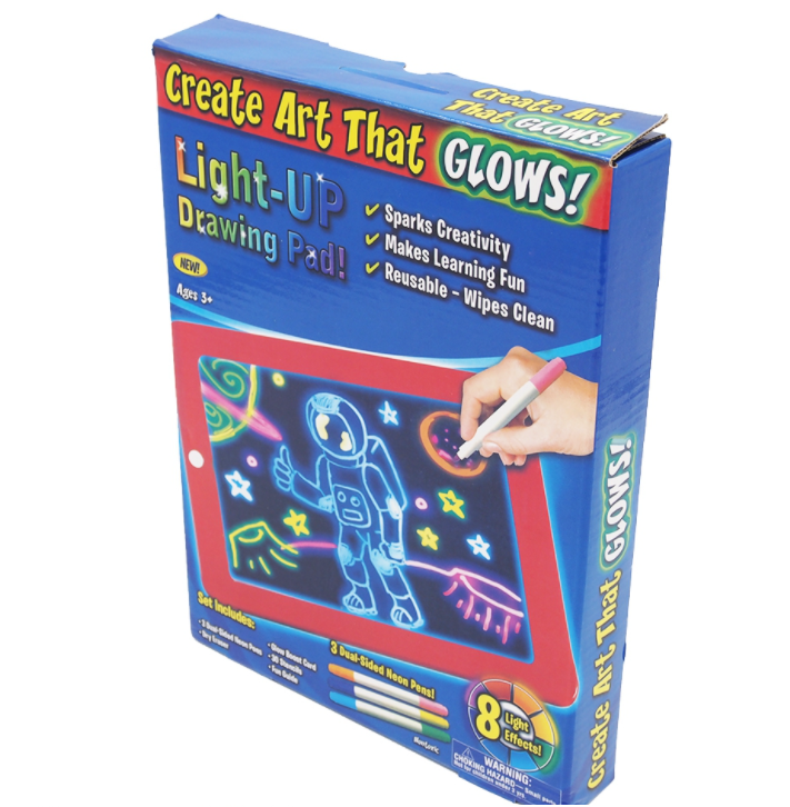 Šviečianti piešimo lenta Šviečianti piešimo lenta