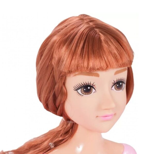 Lėlės galva šukavimui Lėlės galva šukavimui