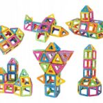 Magnetinis konstruktorius 70 detalių Magnetinis konstruktorius 70 detalių