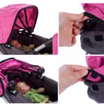 Vežimėlis lėlei su lopšiu Vežimėlis lėlei su lopšiu