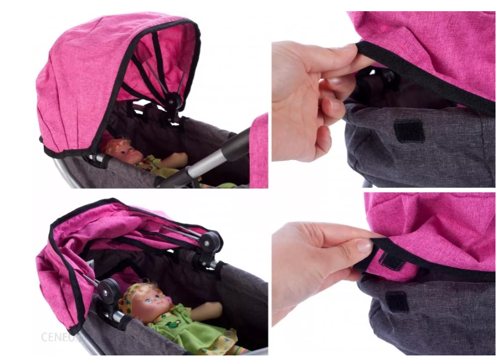 Vežimėlis lėlei su lopšiu Vežimėlis lėlei su lopšiu