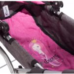 Vežimėlis lėlei su lopšiu Vežimėlis lėlei su lopšiu