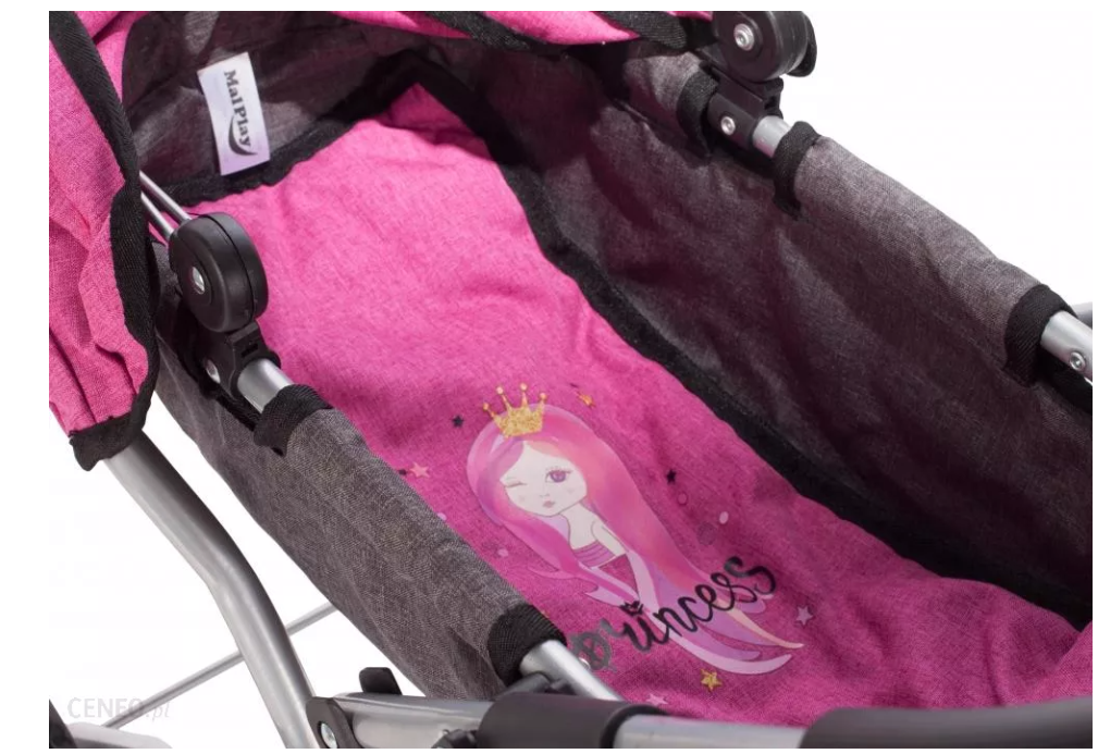 Vežimėlis lėlei su lopšiu Vežimėlis lėlei su lopšiu