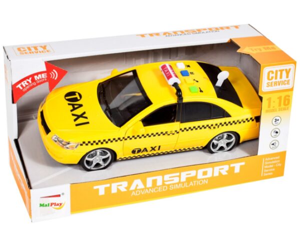 Taxi mašina su tikroviškais garsais Taxi mašina su tikroviškais garsais