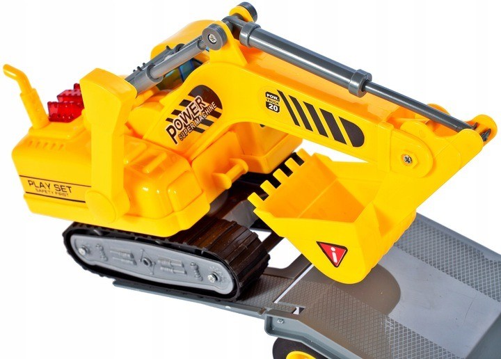 Tralas su ekskavatoriumi Tralas su ekskavatoriumi