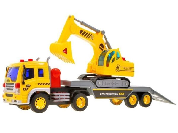 Tralas su ekskavatoriumi Tralas su ekskavatoriumi