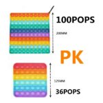 Pop it 100 burbuliukų