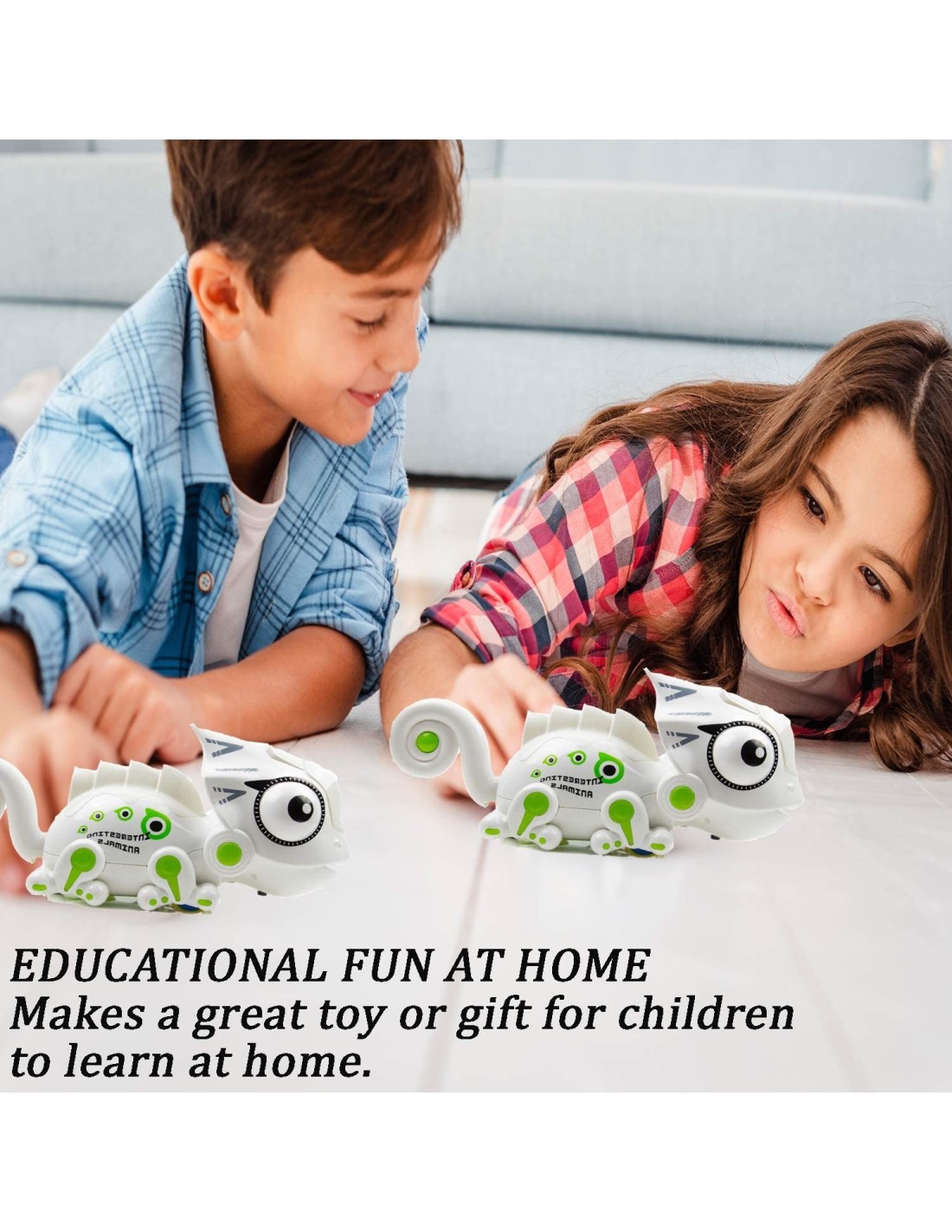 Robotas chameleonas keičiantis spalvas Robotas chameleonas keičiantis spalvas