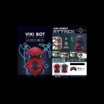 Ninja tipo robotas su valdymo pultu
