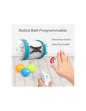 Robotas kamuolys su valdymo pultu