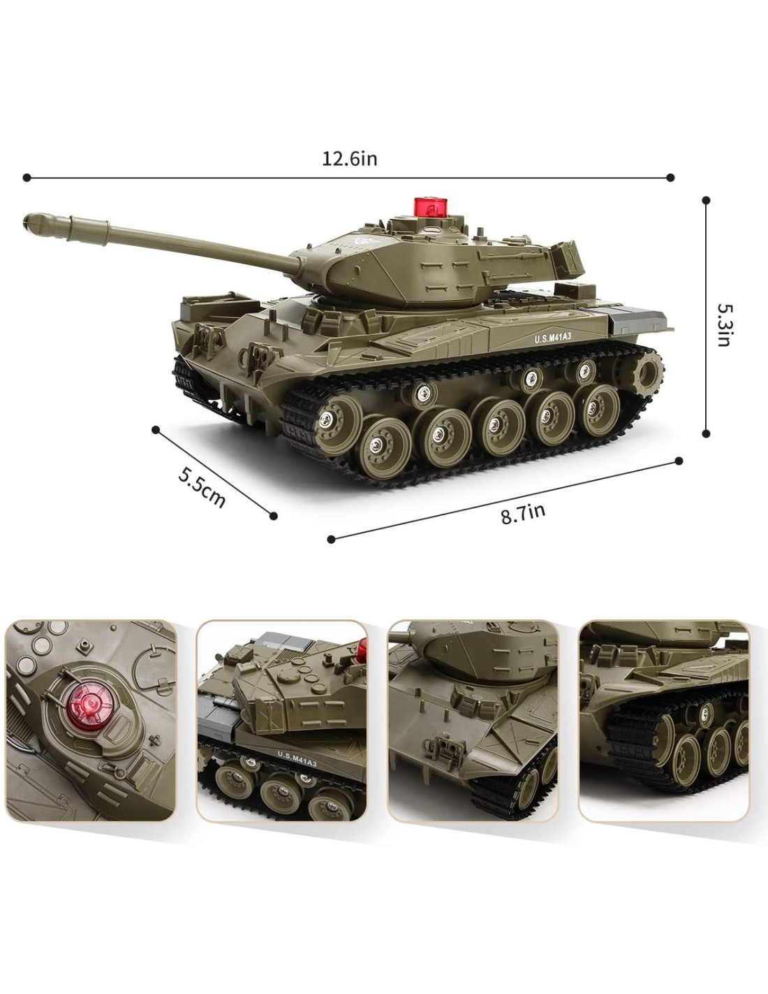 Tankas pakraunamas vaikiškas Tankas pakraunamas vaikiškas