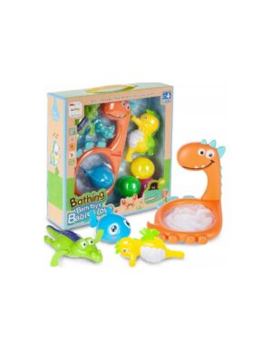Vonios žaislas dinozauras