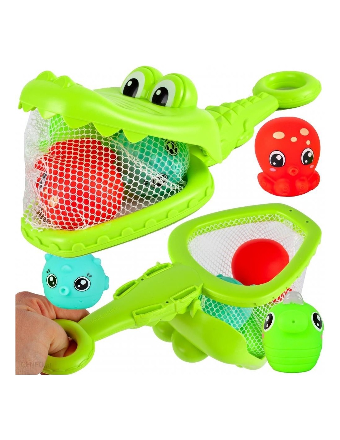 Vonios žaislas Krokodilas