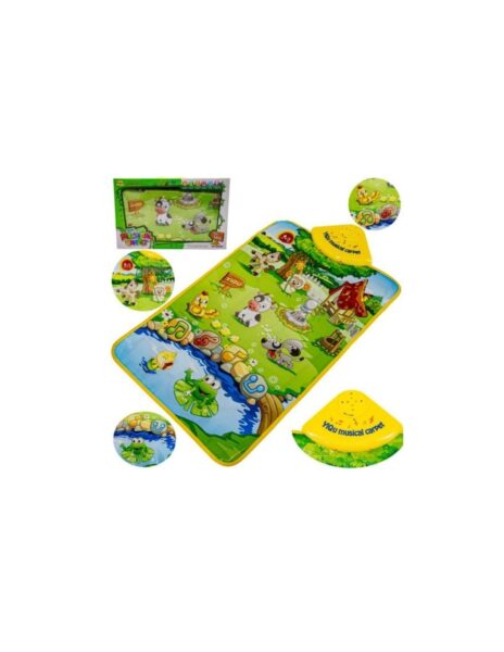 Muzikinis kilimėlis su gyvūnų garsais
