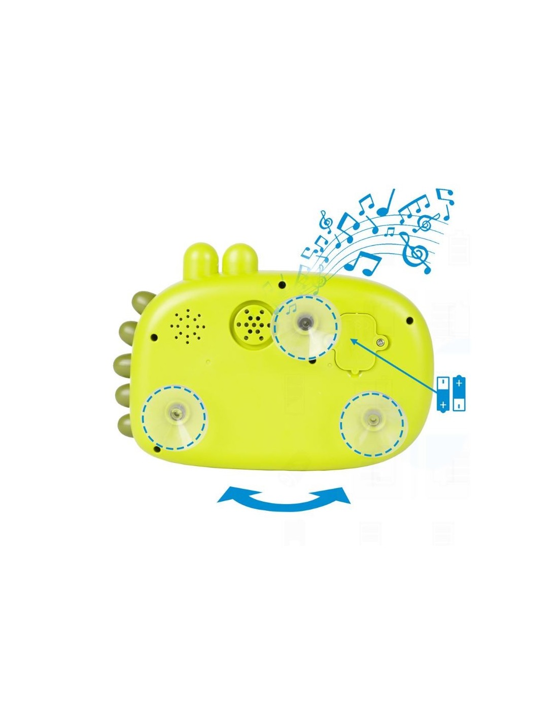 Krokodilas vonios žaislas pučiantis burbulus Krokodilas vonios žaislas pučiantis burbulus