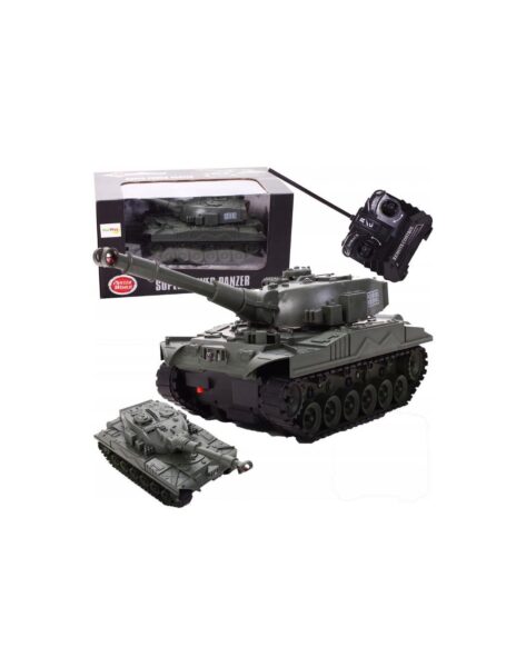 Tankas valdomas pultu