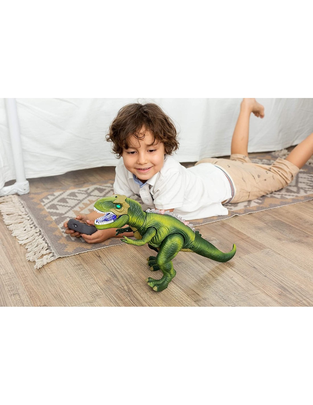 Robotas dinozauras su garso ir šviesos efektais Robotas dinozauras su garso ir šviesos efektais