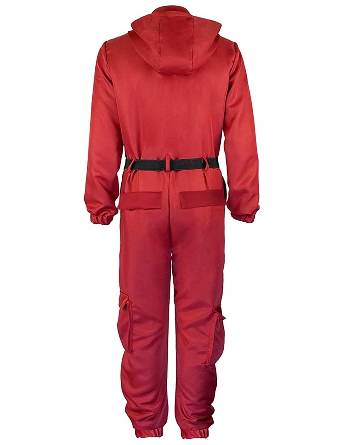 Squid game kostiumas L - XL dydis, plius kaukė, pirštinės, pošalmis ir diržas Squid game kostiumas L - XL dydis, plius kaukė, pirštinės, pošalmis ir diržas