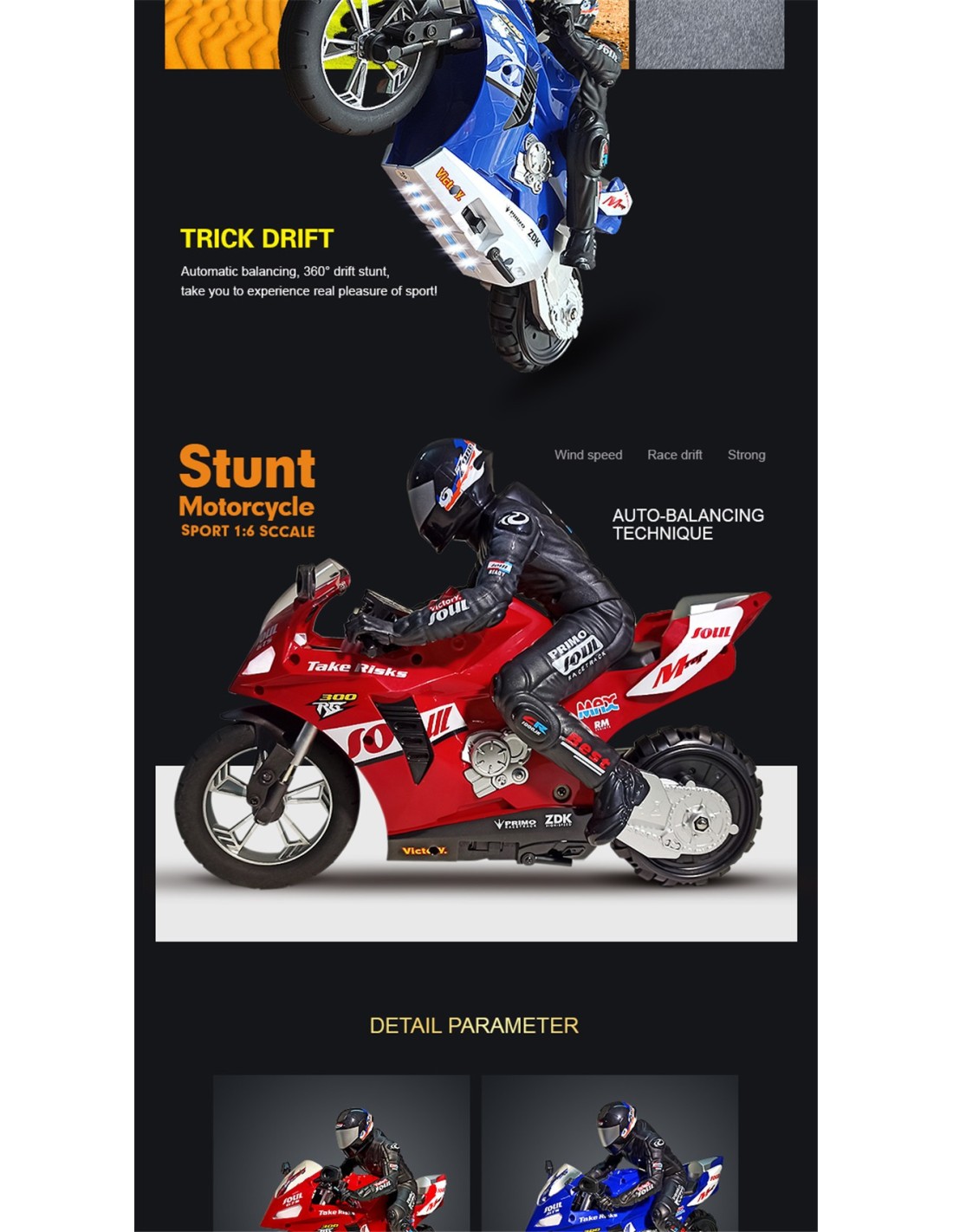 Motociklas su valdymo pultu Motociklas su valdymo pultu