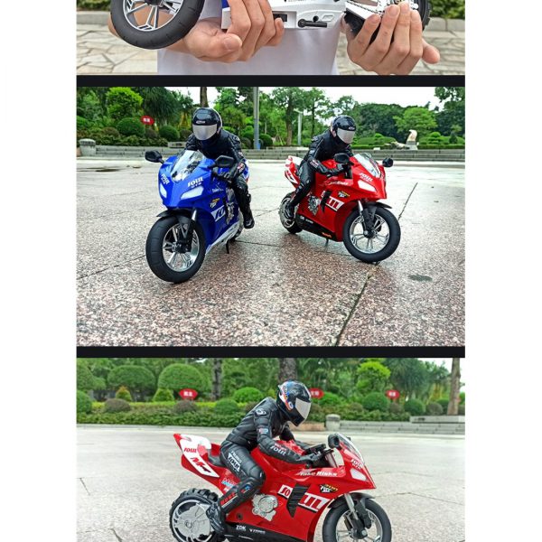 Motociklas su valdymo pultu Motociklas su valdymo pultu