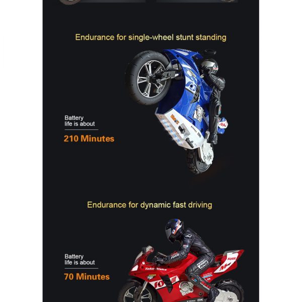 Motociklas su valdymo pultu Motociklas su valdymo pultu