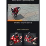 Motociklas su valdymo pultu Motociklas su valdymo pultu