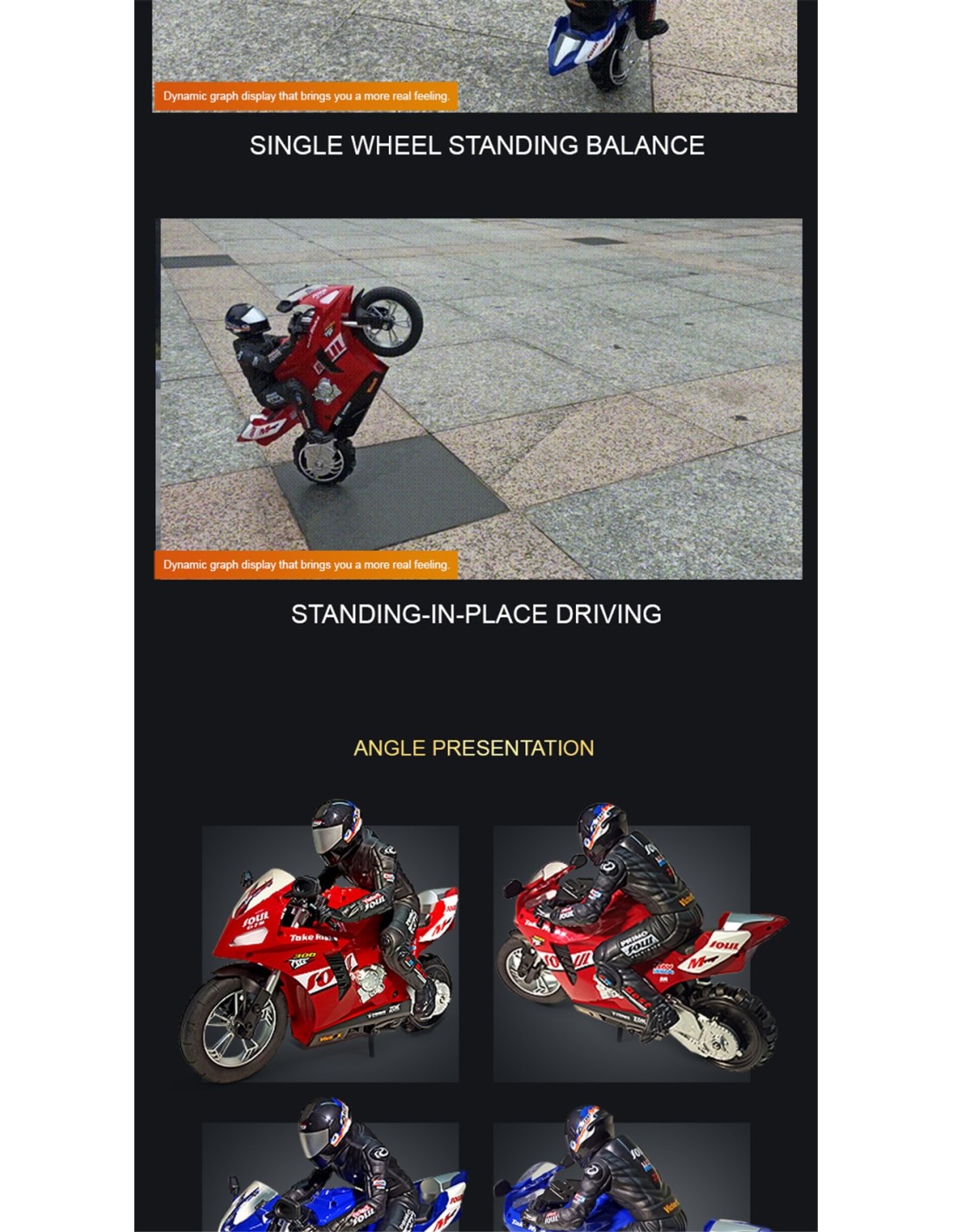 Motociklas su valdymo pultu Motociklas su valdymo pultu