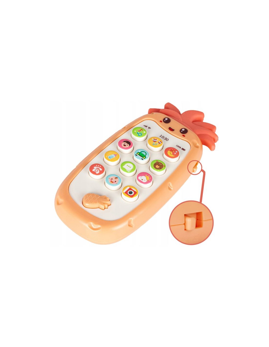 Telefonas su šviesos ir garso efektais Telefonas su šviesos ir garso efektais