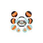 Vairas su šviesos ir garso efektais Vairas su šviesos ir garso efektais