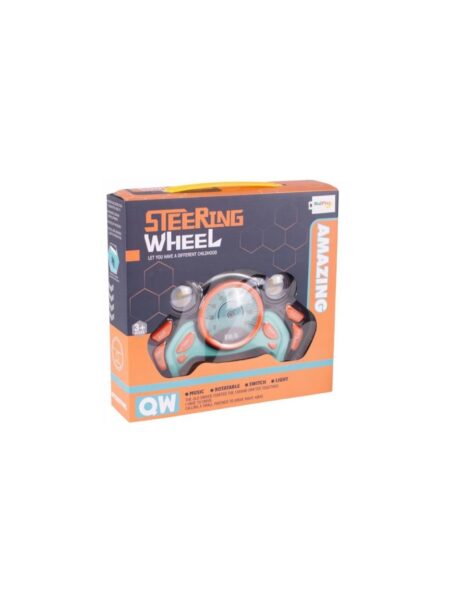 Vairas su šviesos ir garso efektais Vairas su šviesos ir garso efektais