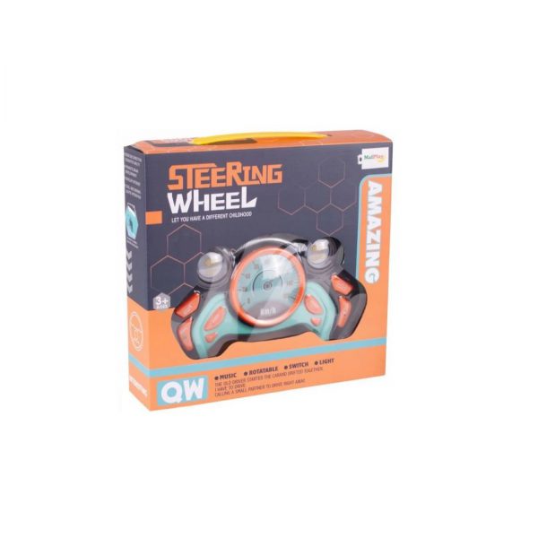 Vairas su šviesos ir garso efektais Vairas su šviesos ir garso efektais