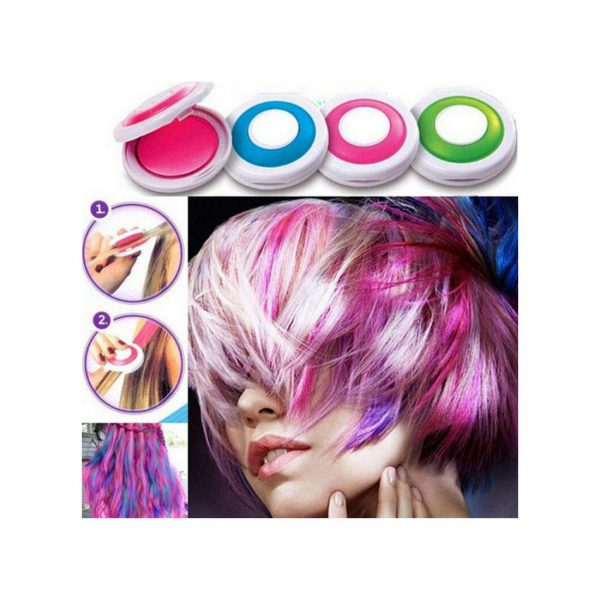 Plaukų kreidelės rožinė spalva