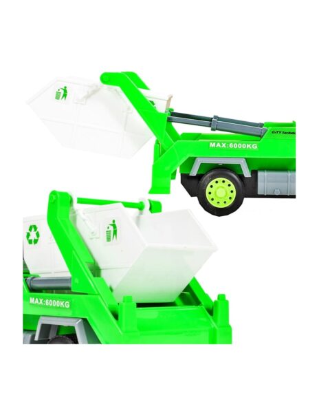 Šiukšlių mašina su garsais Šiukšlių mašina su garsais