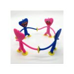 Huggy wuggy silikoniniai prilimpantys žaislai Huggy wuggy silikoniniai prilimpantys žaislai