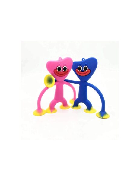 Huggy wuggy silikoniniai prilimpantys žaislai Huggy wuggy silikoniniai prilimpantys žaislai