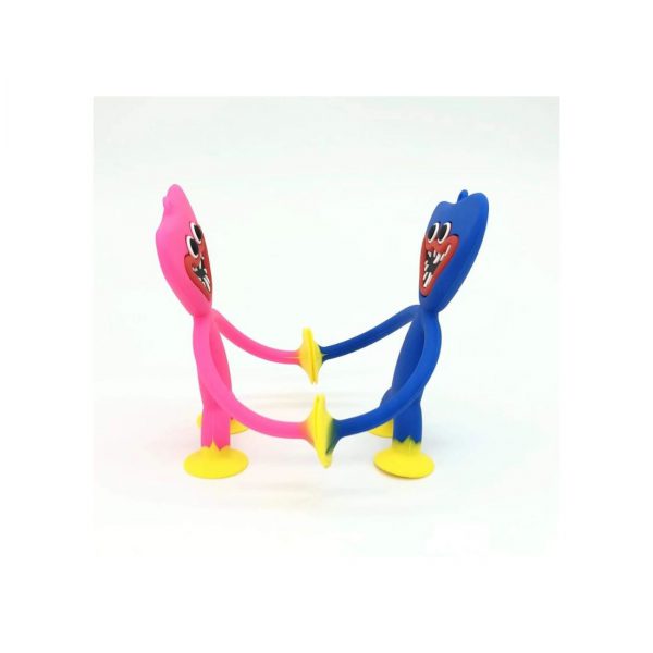 Huggy wuggy silikoniniai prilimpantys žaislai Huggy wuggy silikoniniai prilimpantys žaislai