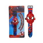 Laikrodis su projektoriumi Spiderman Laikrodis su projektoriumi Spiderman