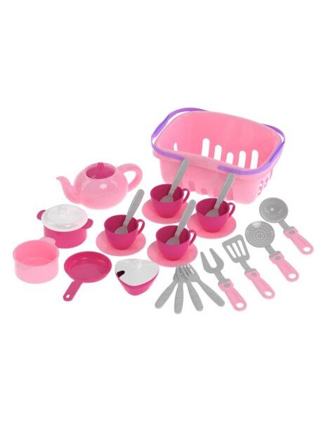 Indelių rinkinys su krepšeliu