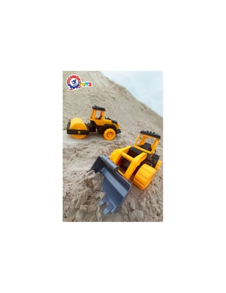 Traktorius su kaušu vaikiškas Traktorius su kaušu vaikiškas