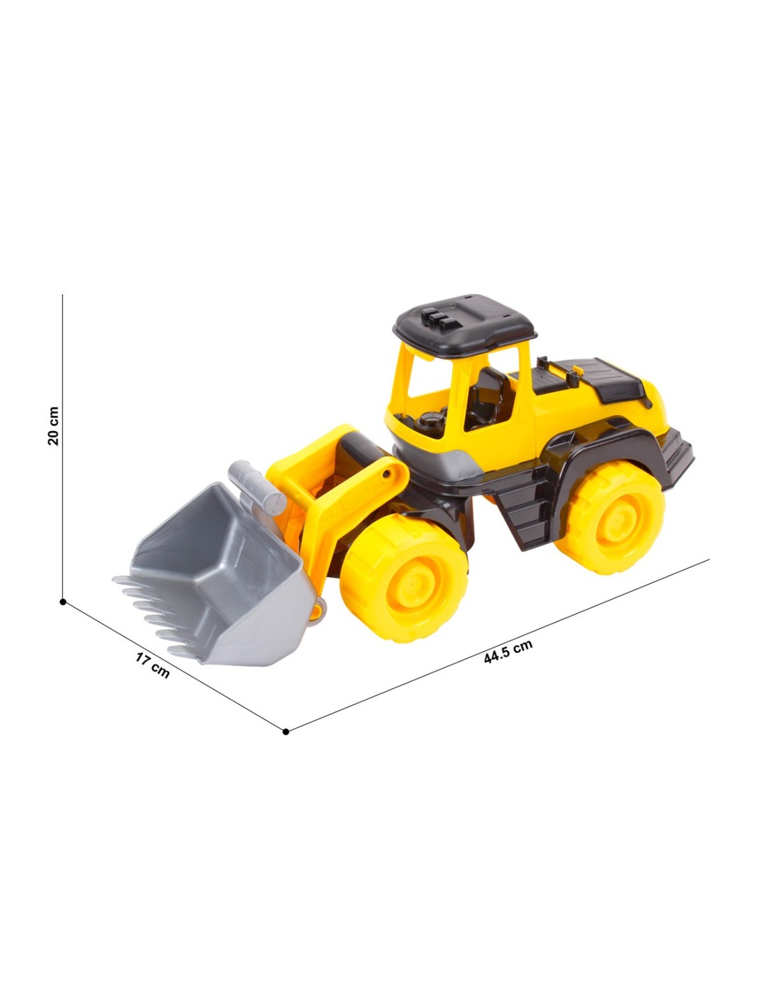 Traktorius su kaušu vaikiškas