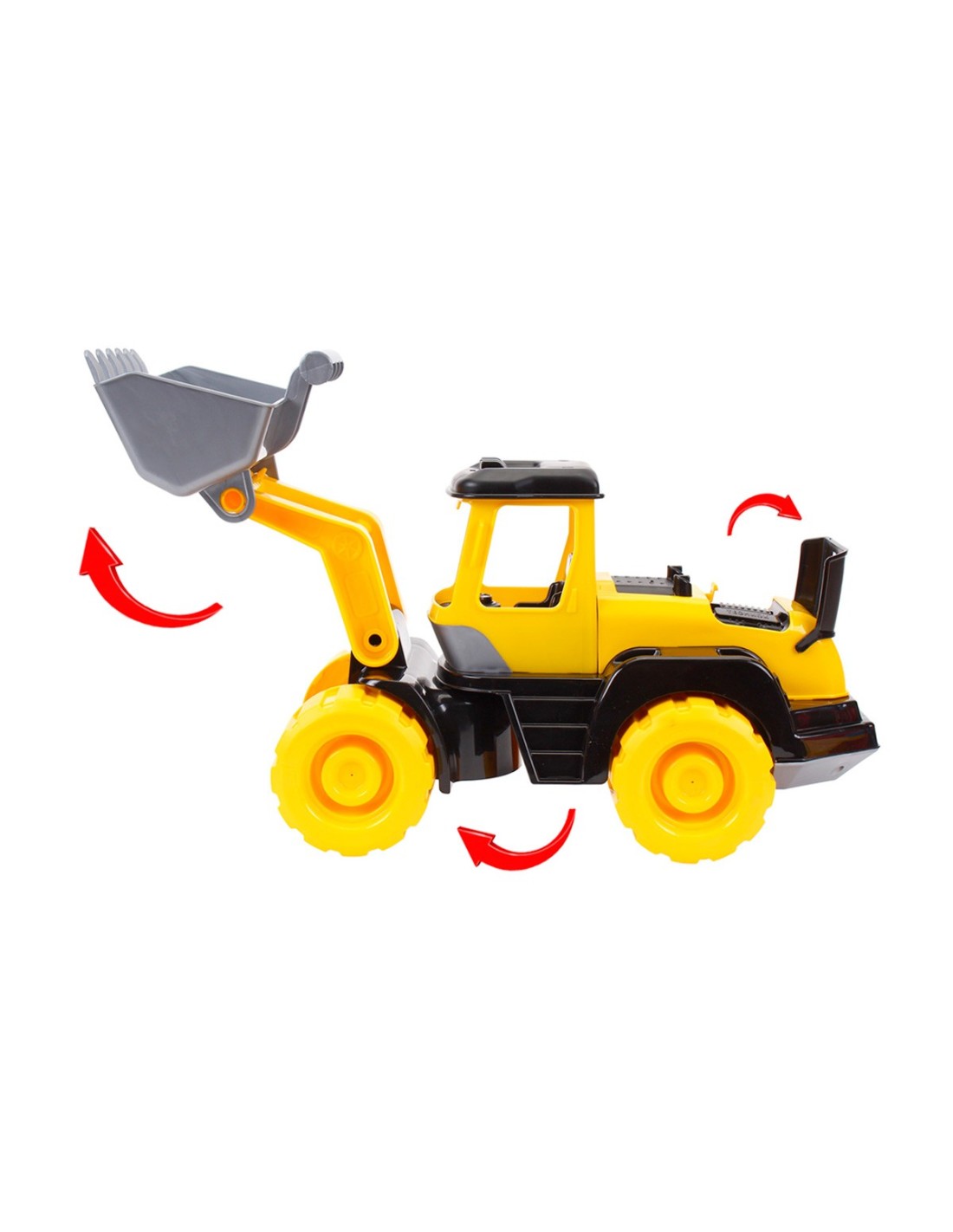 Traktorius su kaušu vaikiškas