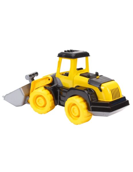 Traktorius su kaušu vaikiškas Traktorius su kaušu vaikiškas