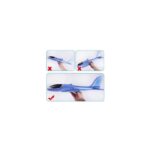 Lėktuvas putplasčio 48 cm. su šviesos efektais Lėktuvas putplasčio 48 cm. su šviesos efektais