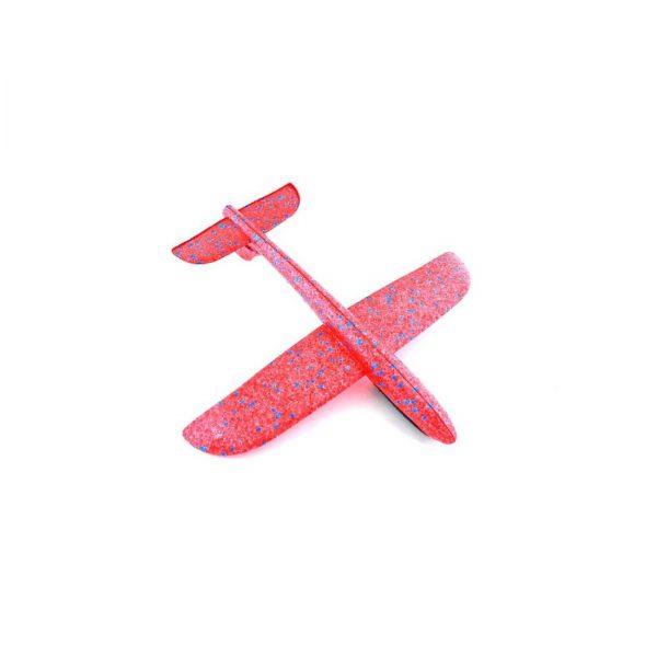 Lėktuvas putplasčio 48 cm. su šviesos efektais Lėktuvas putplasčio 48 cm. su šviesos efektais