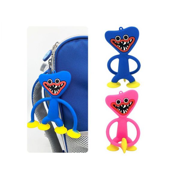 Huggy wuggy silikoniniai prilimpantys žaislai Huggy wuggy silikoniniai prilimpantys žaislai