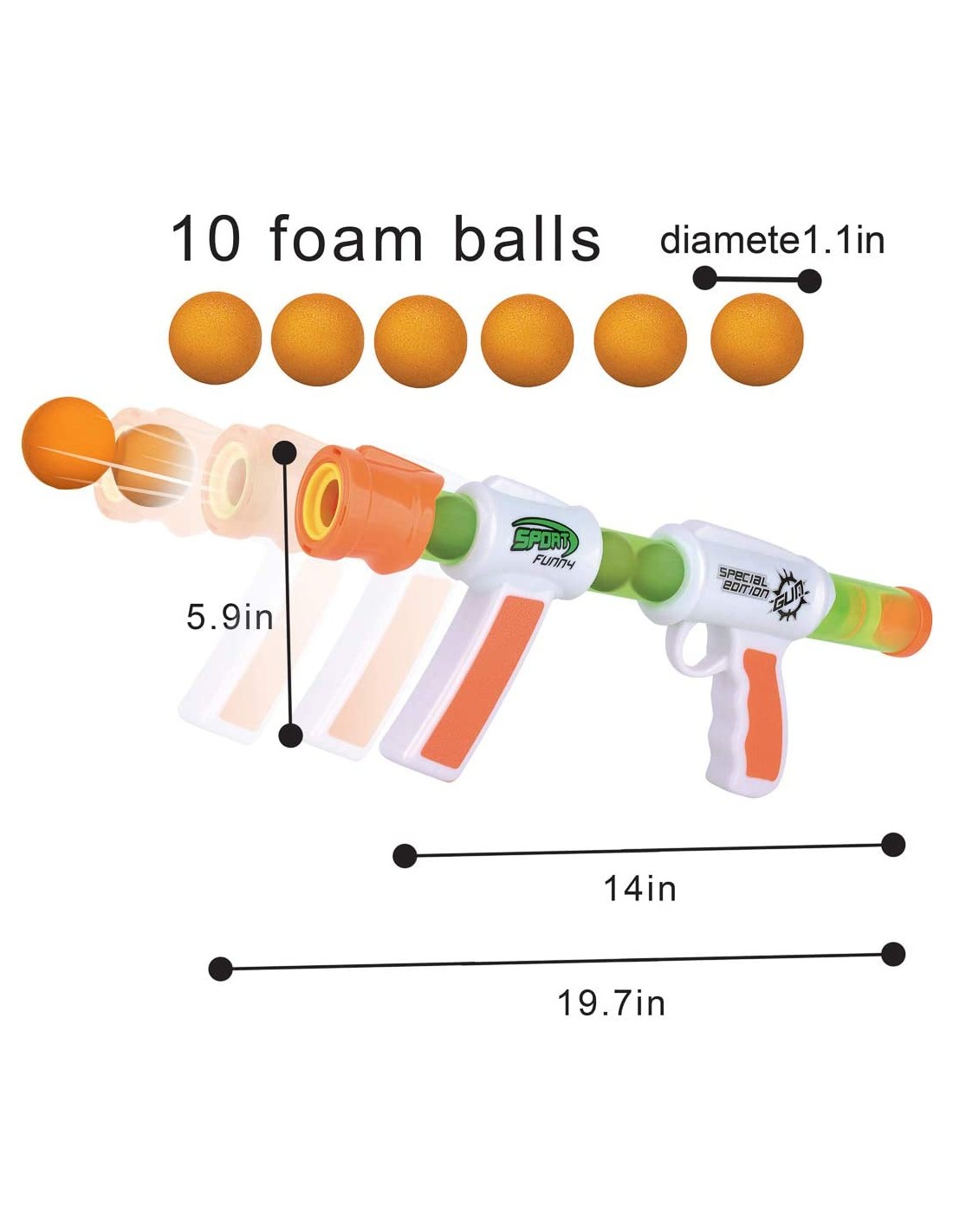 Šautuvas su kulkomis rutuliukais Šautuvas su kulkomis rutuliukais