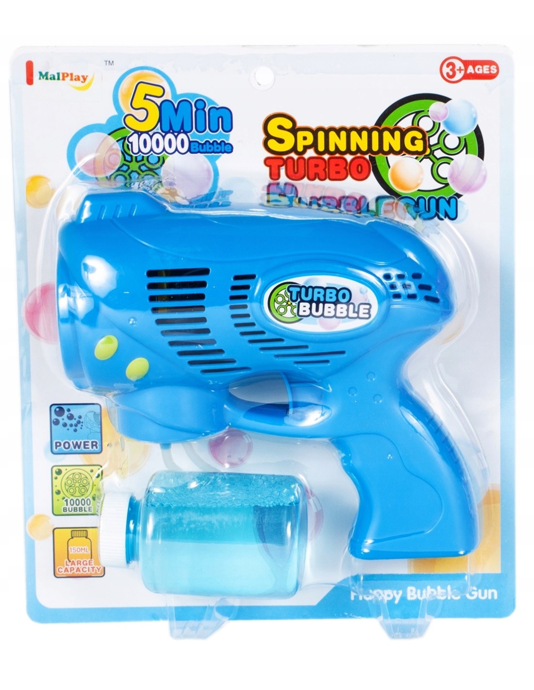 Muilo burbulų šautuvas Muilo burbulų šautuvas